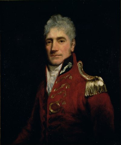 Possibile ritratto del Maggiore Generale Lachlan Macquarie (1761-1824), Governatore del Nuovo Galles del Sud 1809-21, il 